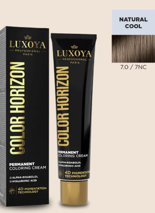 PARIS: Luxoya Color Horizon — 7.0 Natural Cool (Medium Blonde)