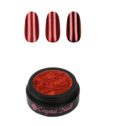 BUDAPEST: ChroMirror Chrome Pigment Powder - Festive Red