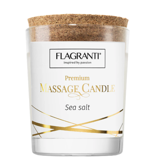 CZECH REPUBLC: Flagranti Premium Massage Candle — Sea Salt — 70ml