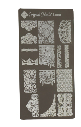 BUDAPEST: Stamping Plate - Lace
